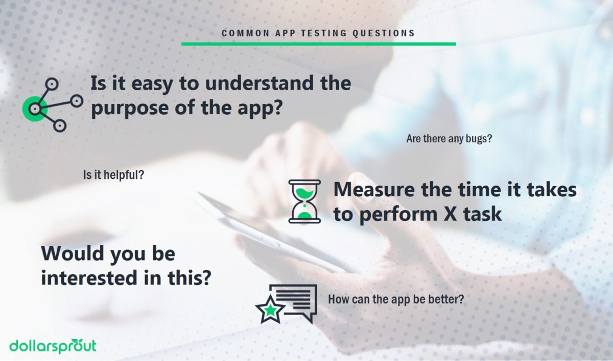 examples of common questions you may be asked as an app tester