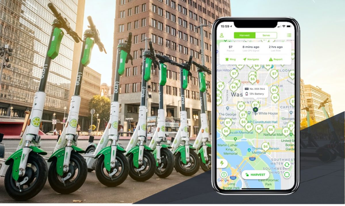 get paid to charge scooters