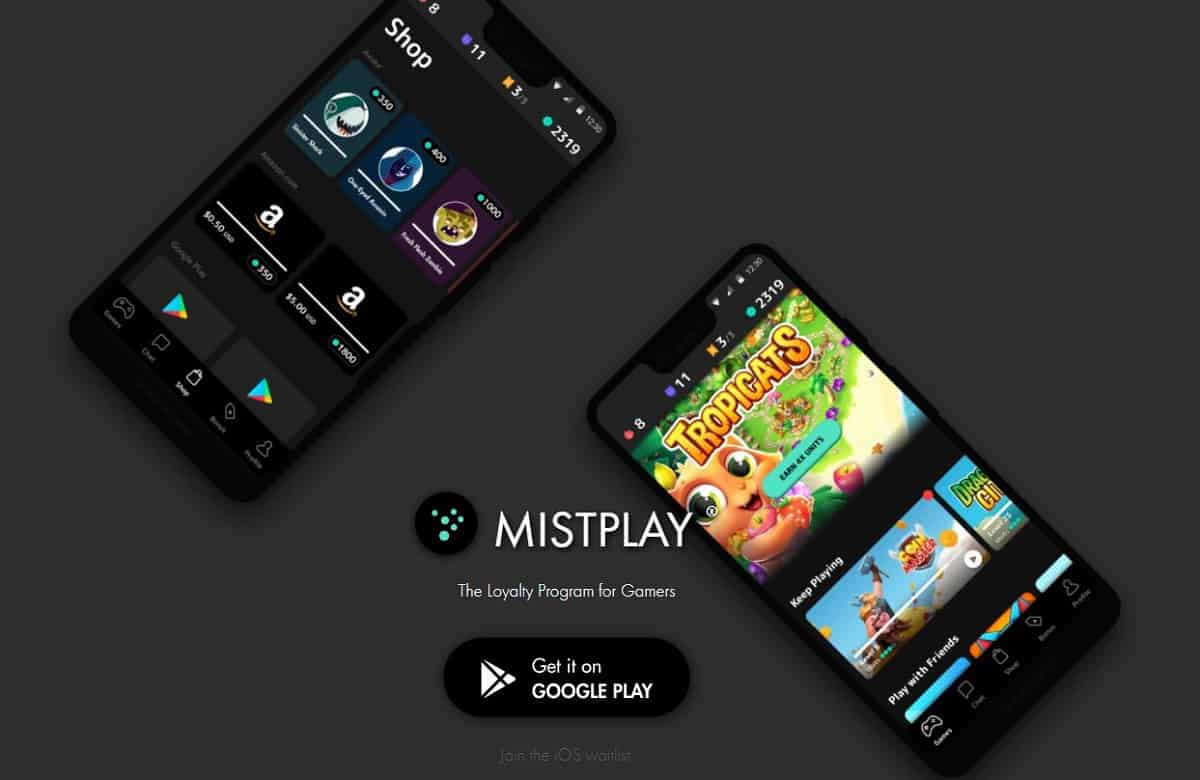 mistplay app homepage