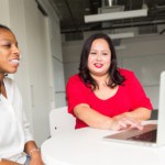 Women working online tutoring jobs